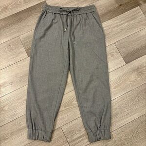 NWOT Zara Gray Pull On Joggers Size Large
